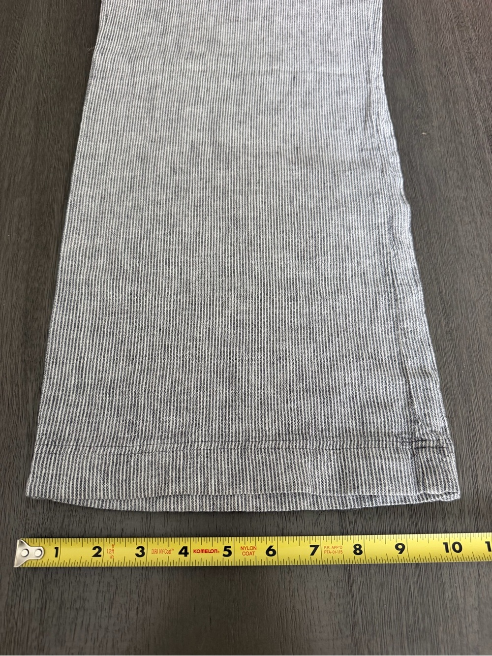 NY&C Soho Linen Blend Striped Pull On Pants Large - Picture 4 of 6